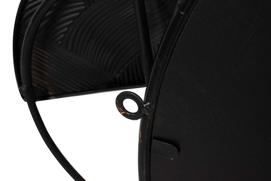 DECORAZIONE A PARETE IN METALLO CON SPECCHIO