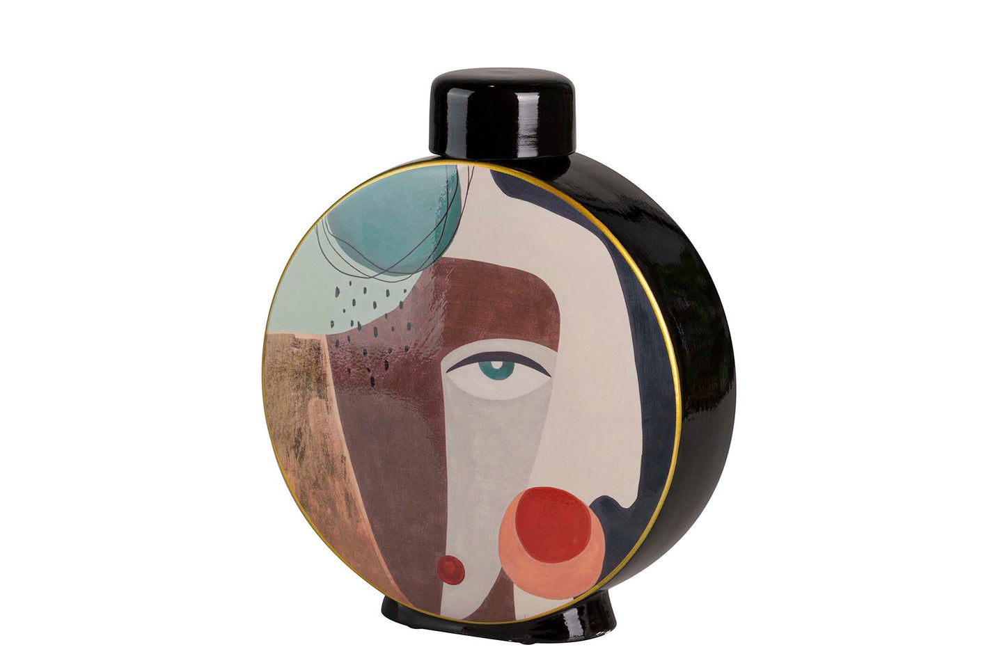 POTICHE CERAMICA CARA PICCOLA