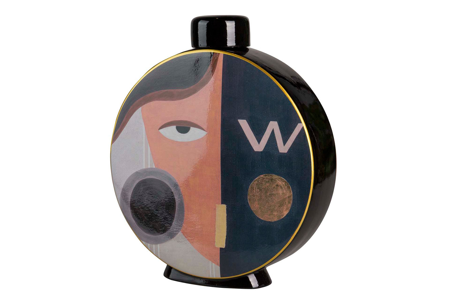 POTICHE CERAMICA CARA GRANDE