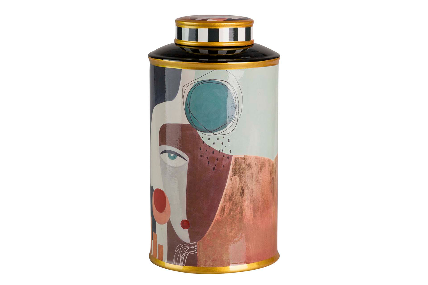 POTICHE CERAMICA CARA GRANDE
