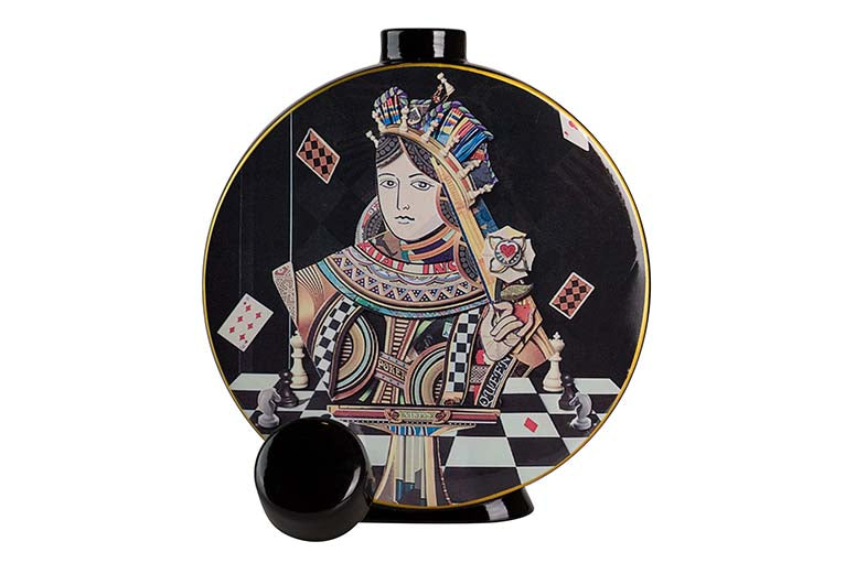 POTICHE CERAMICA SCACCHI GRANDE