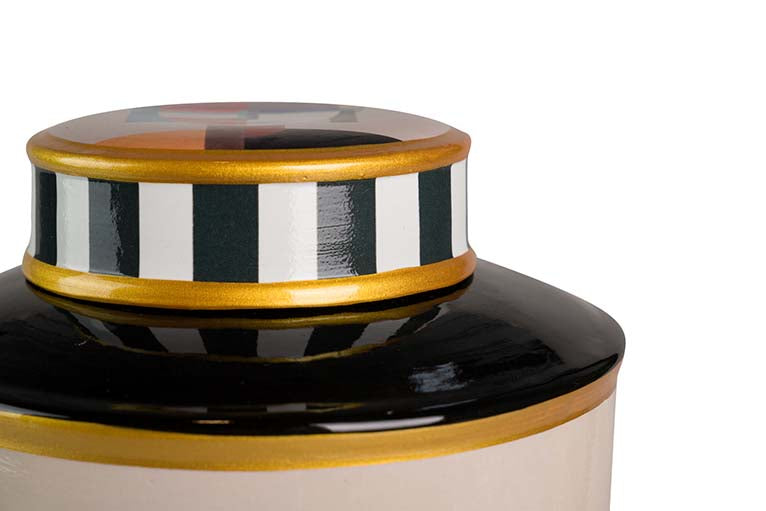 POTICHE CERAMICA CARA GRANDE