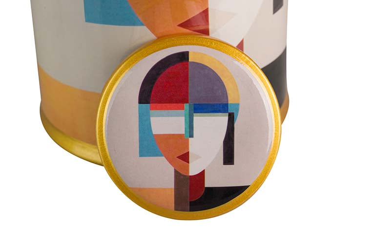 POTICHE CERAMICA CARA GRANDE