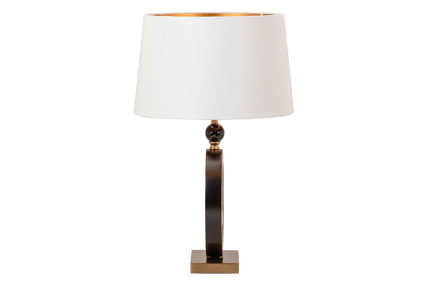 LAMPADA DA TAVOLO METALLO DORATO