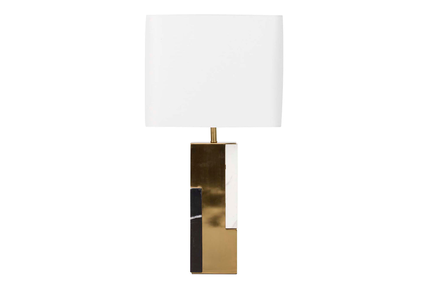 LAMPADA DA TAVOLO METALLO E MARMO
