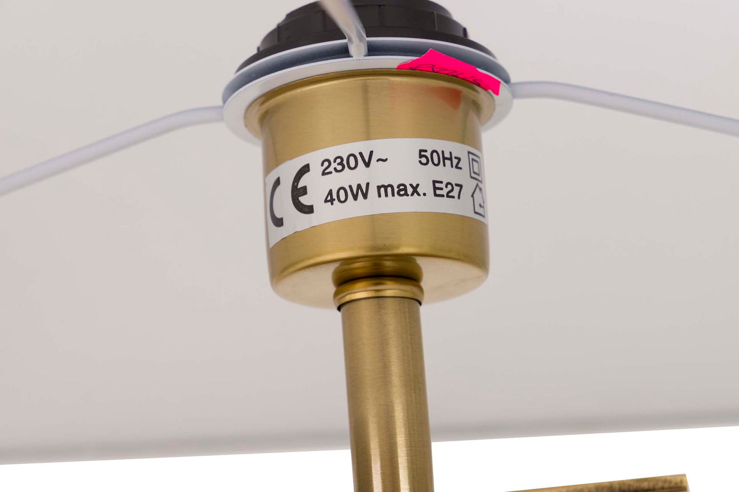 LAMPADA DA TAVOLO METALLO E MARMO