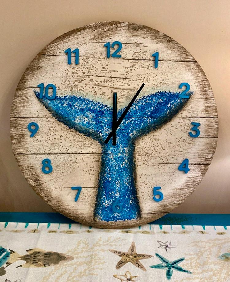 OROLOGIO A PARETE CODA DI BALENA