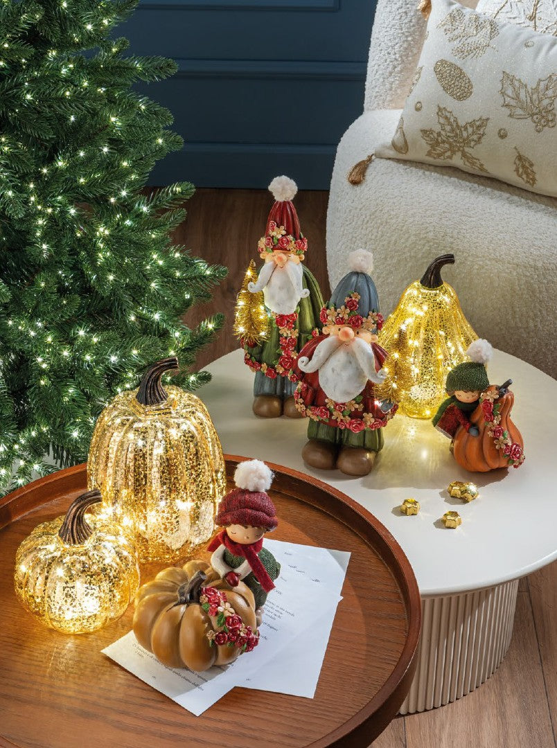 BAMBINA CON ZUCCA - AMICI DA GIARDINO