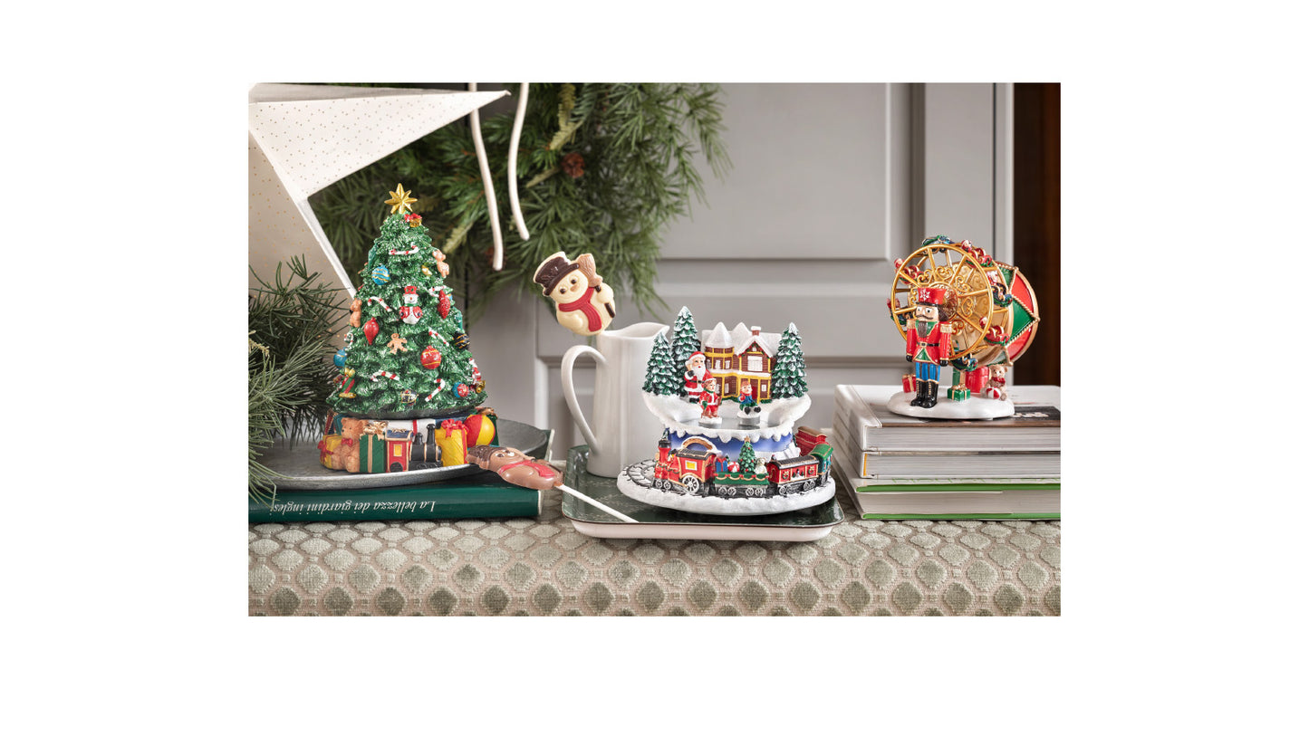 VILLAGGIO CARILLON CON PATTINATORI