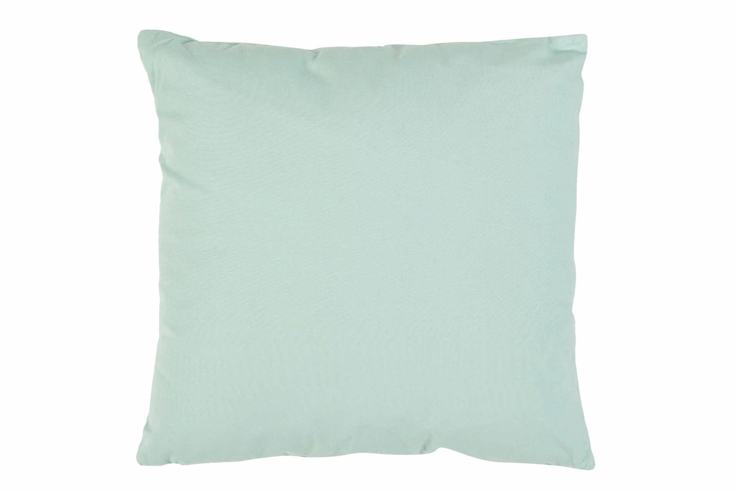 Coussin en polyester vert aqua