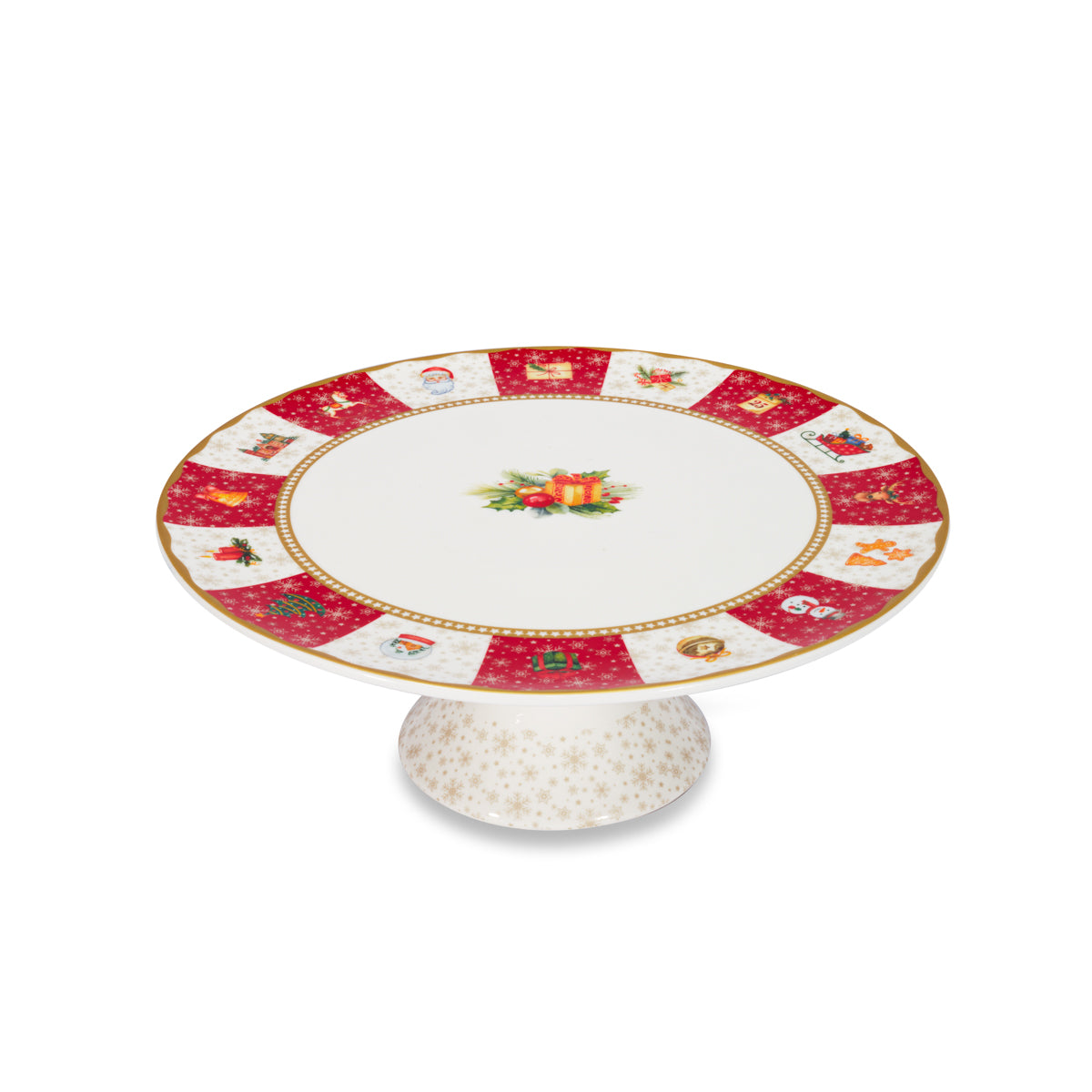 Présentoir à gâteaux en porcelaine