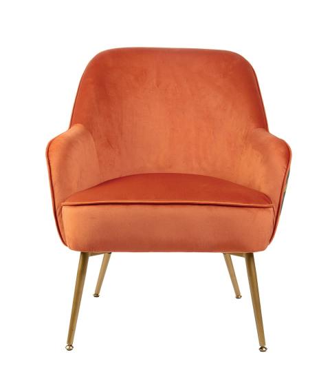 POLTRONCINA FLOREALE ARANCIONE
