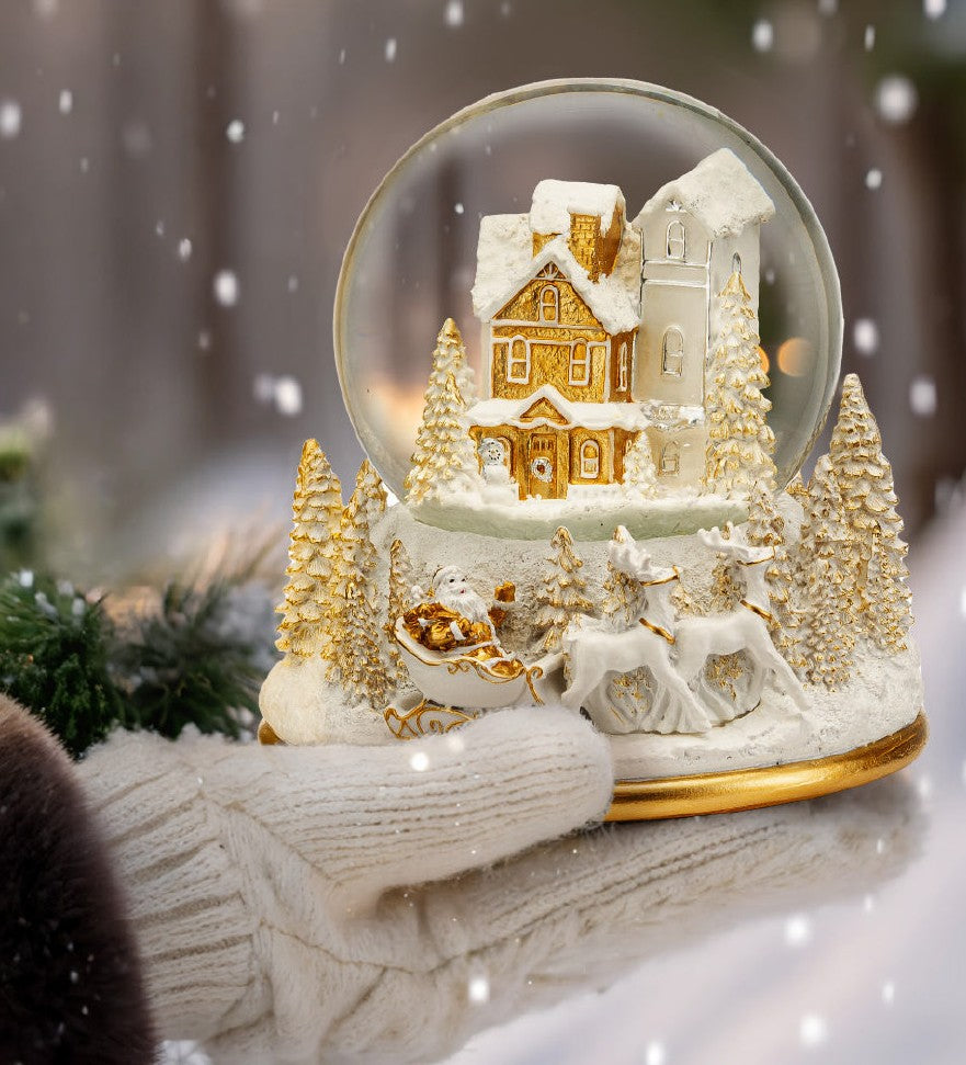 PALLA NEVE VILLAGGIO ORO