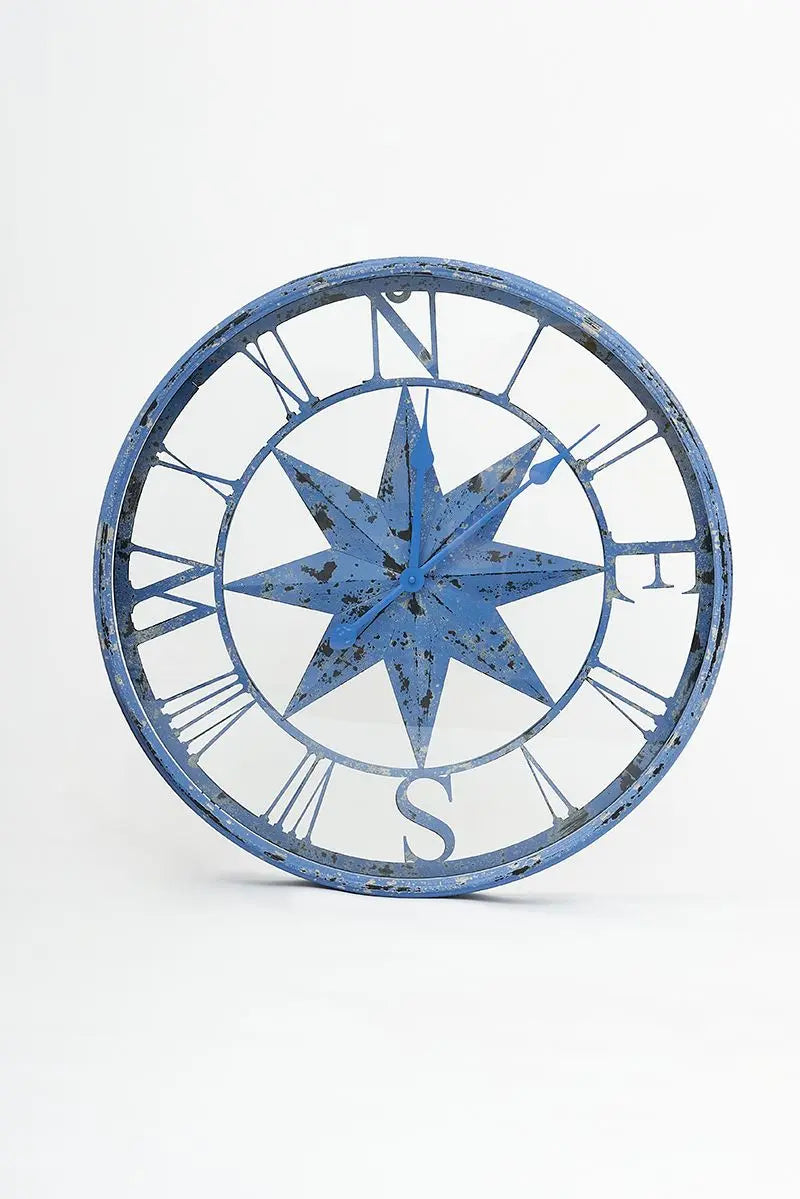 Compass Rose Clock