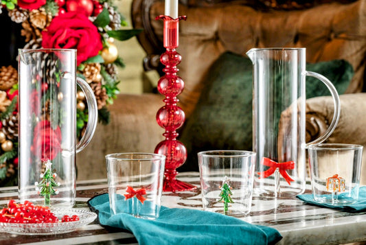 SET 6 BICCHIERI XMAS TREASURE