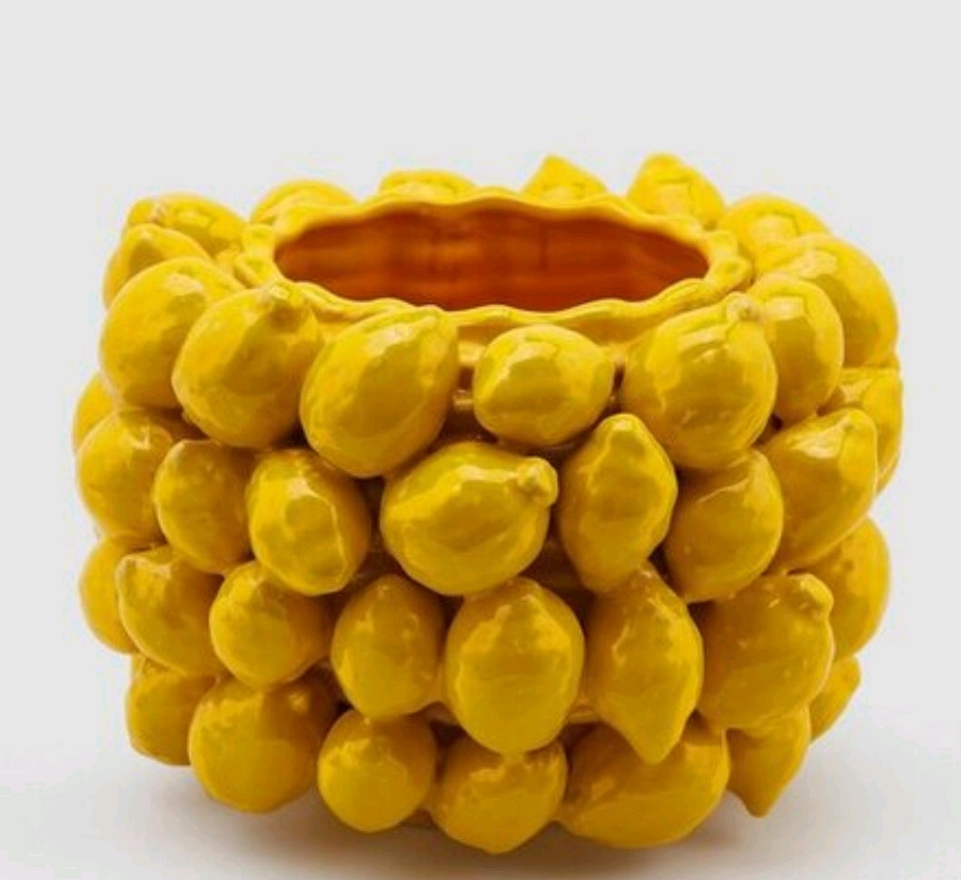 VASO CHAKRA LIMONI FATTO A MANO PICCOLO