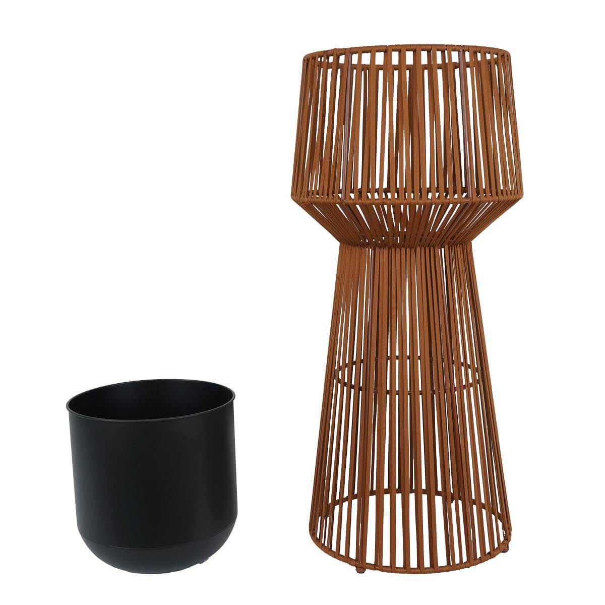 VASO CORDE MARRONE CHIARO GRANDE