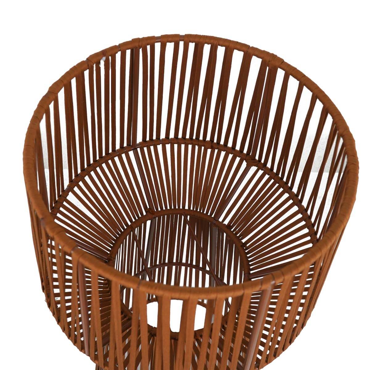 VASO CORDE MARRONE CHIARO GRANDE