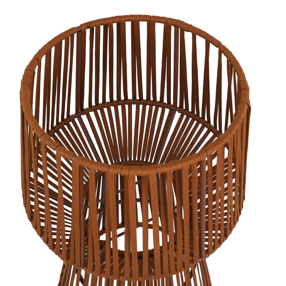 VASO CORDE MARRONE CHIARO PICCOLO