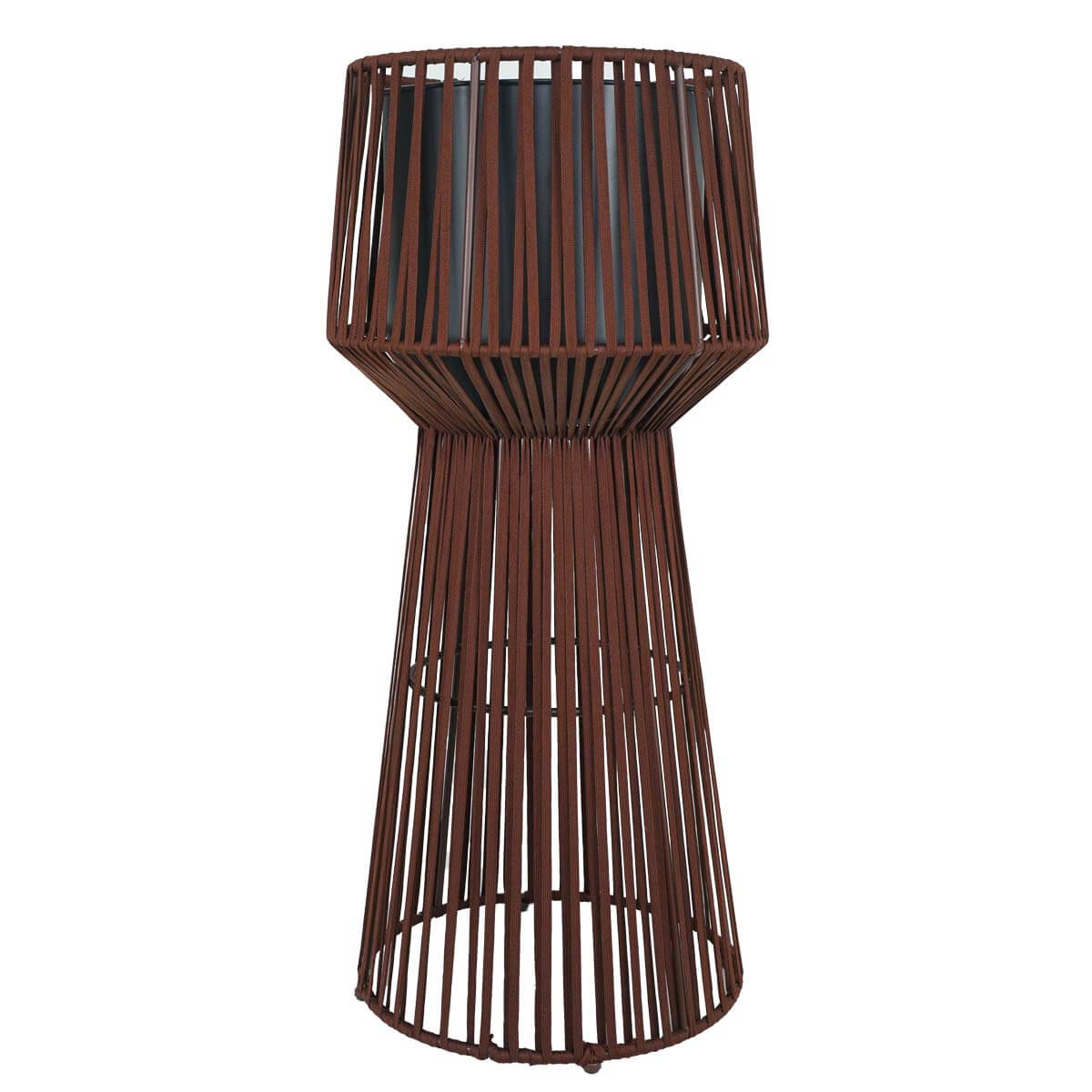 VASO CORDE MARRONE SCURO GRANDE