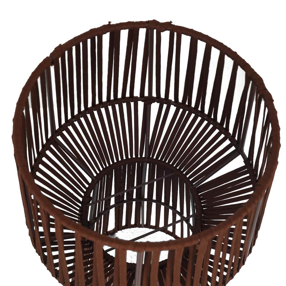 VASO CORDE MARRONE SCURO GRANDE