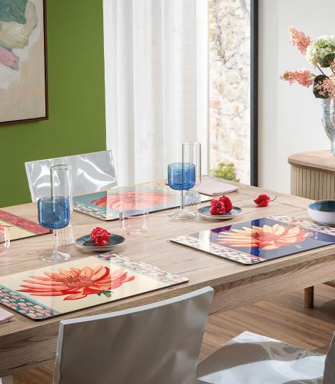 TOVAGLIETTA RIGIDA BLU - RIFLESSI DI LOTO