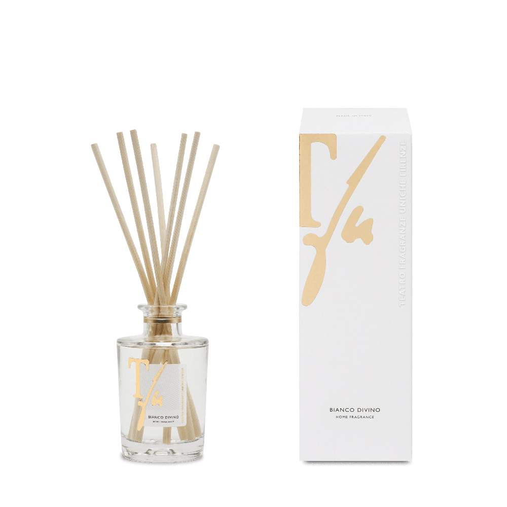 BIANCO DIVINO -BASIC COLLECTION- Diffuseur avec bâtonnets 100 ml