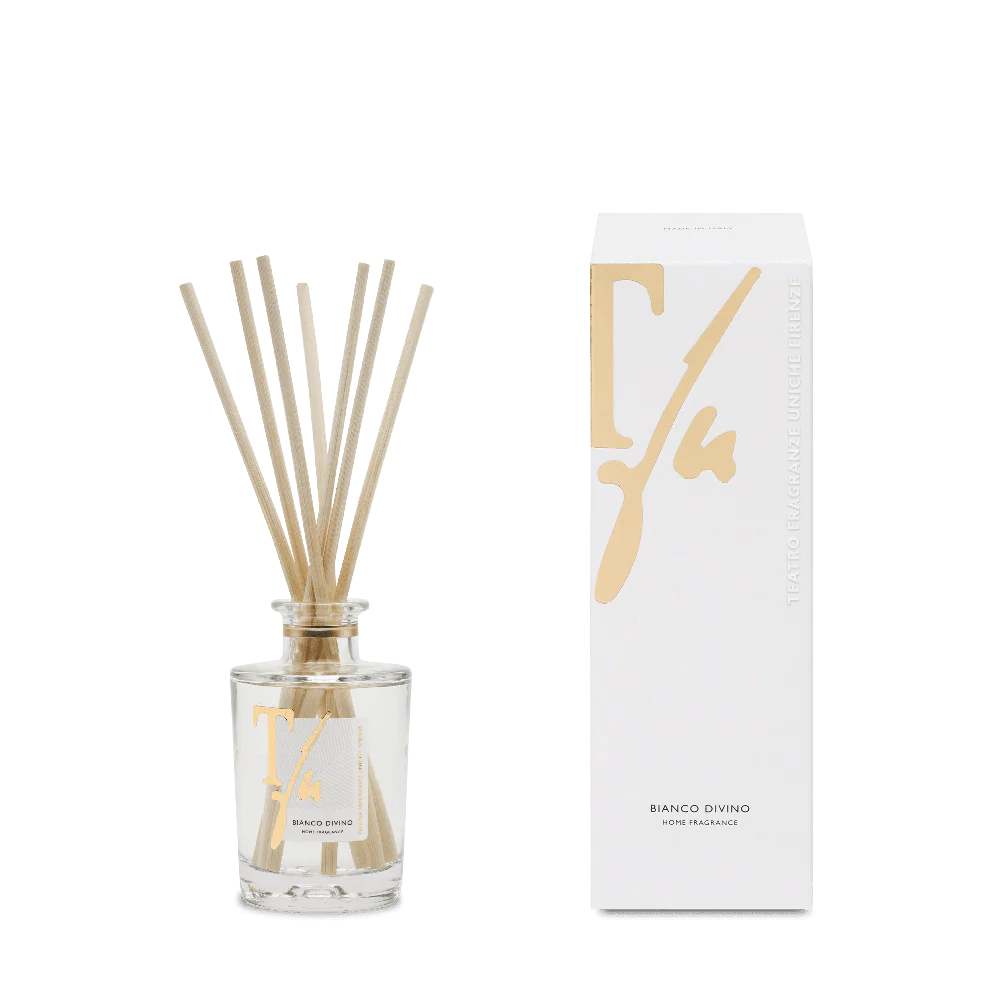 BIANCO DIVINO -BASIC COLLECTION- Diffuseur avec bâtonnets 500 ml