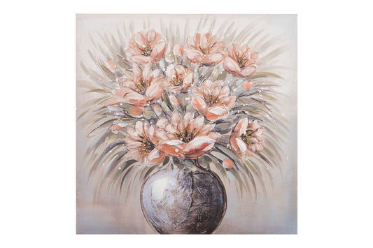 QUADRI VASI CON FIORI