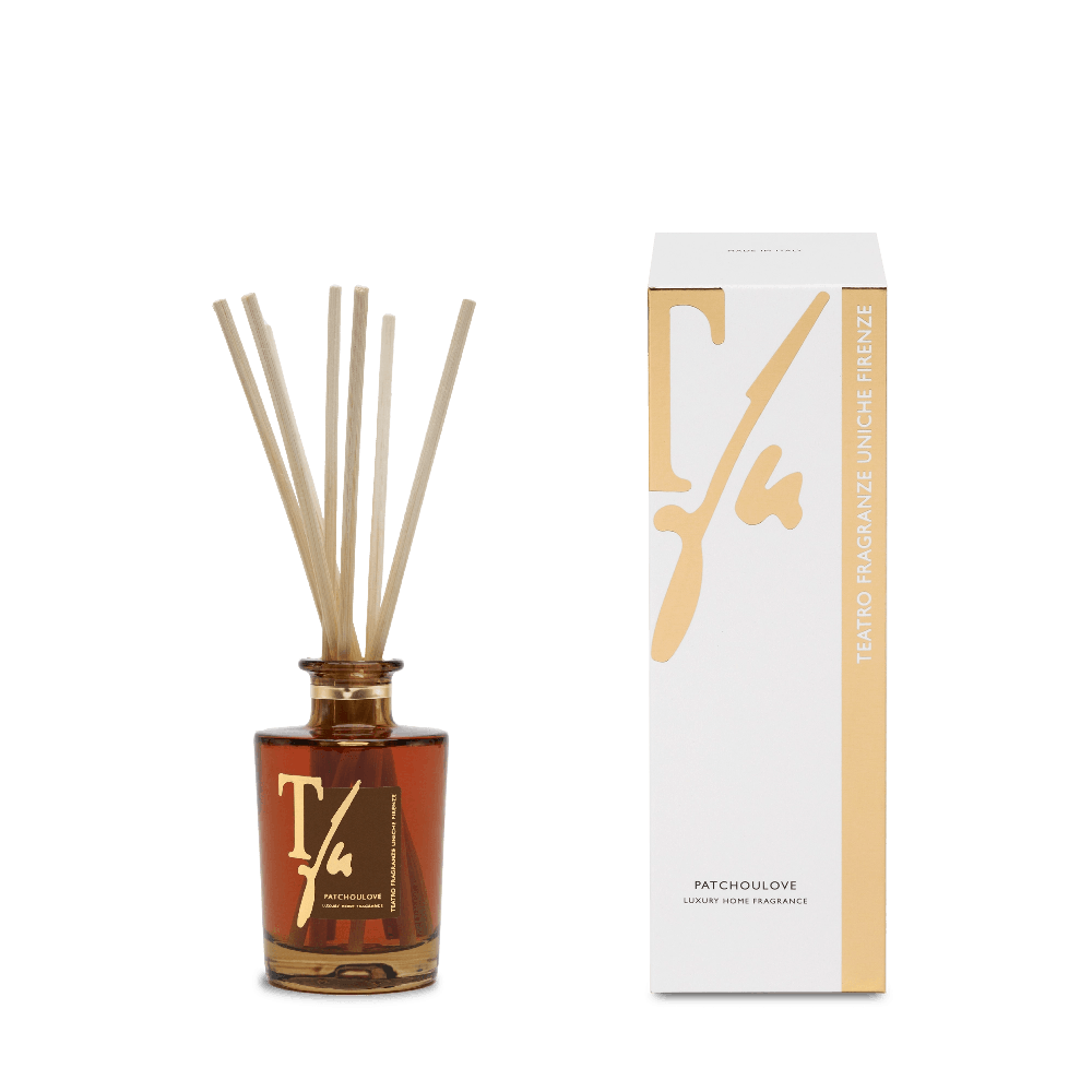 PATCHOULOVE -LUXURY COLLECTION- Diffusore con bastoncini 100 ml