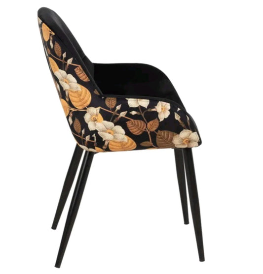 POLTRONCINA CON DECORO FLOREALE