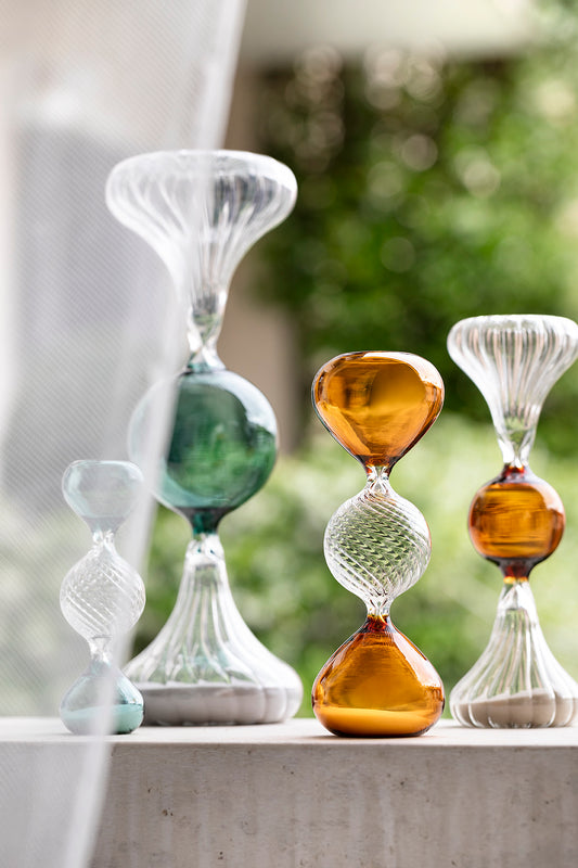 CLESSIDRA BICOLORE COBALTO