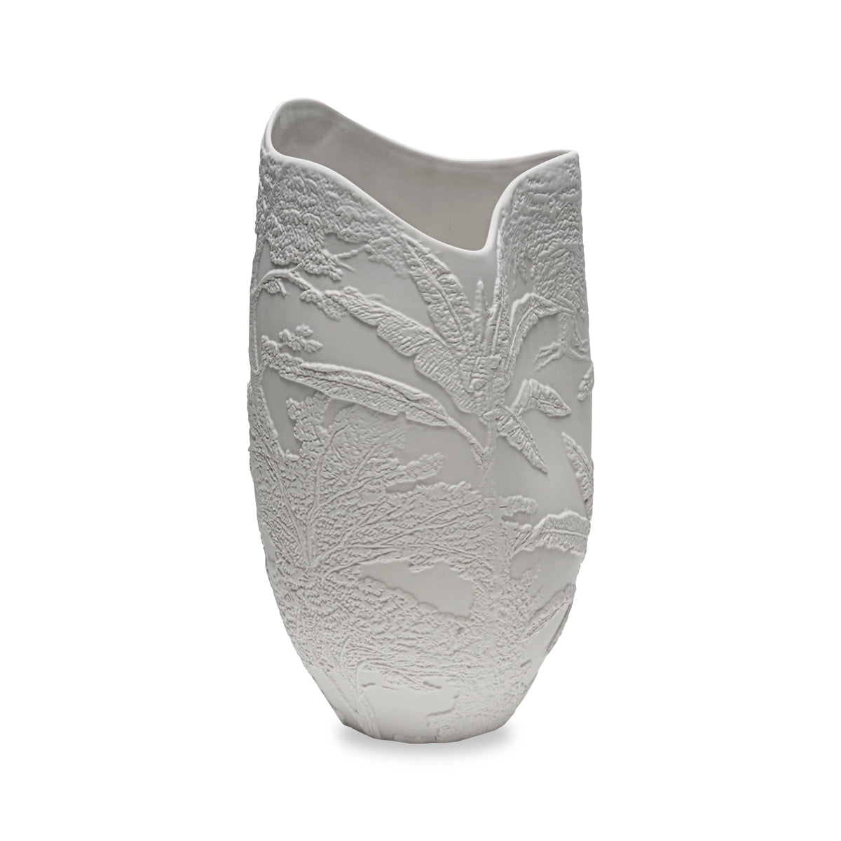 VASO RELIEF FLUSSI BIANCO