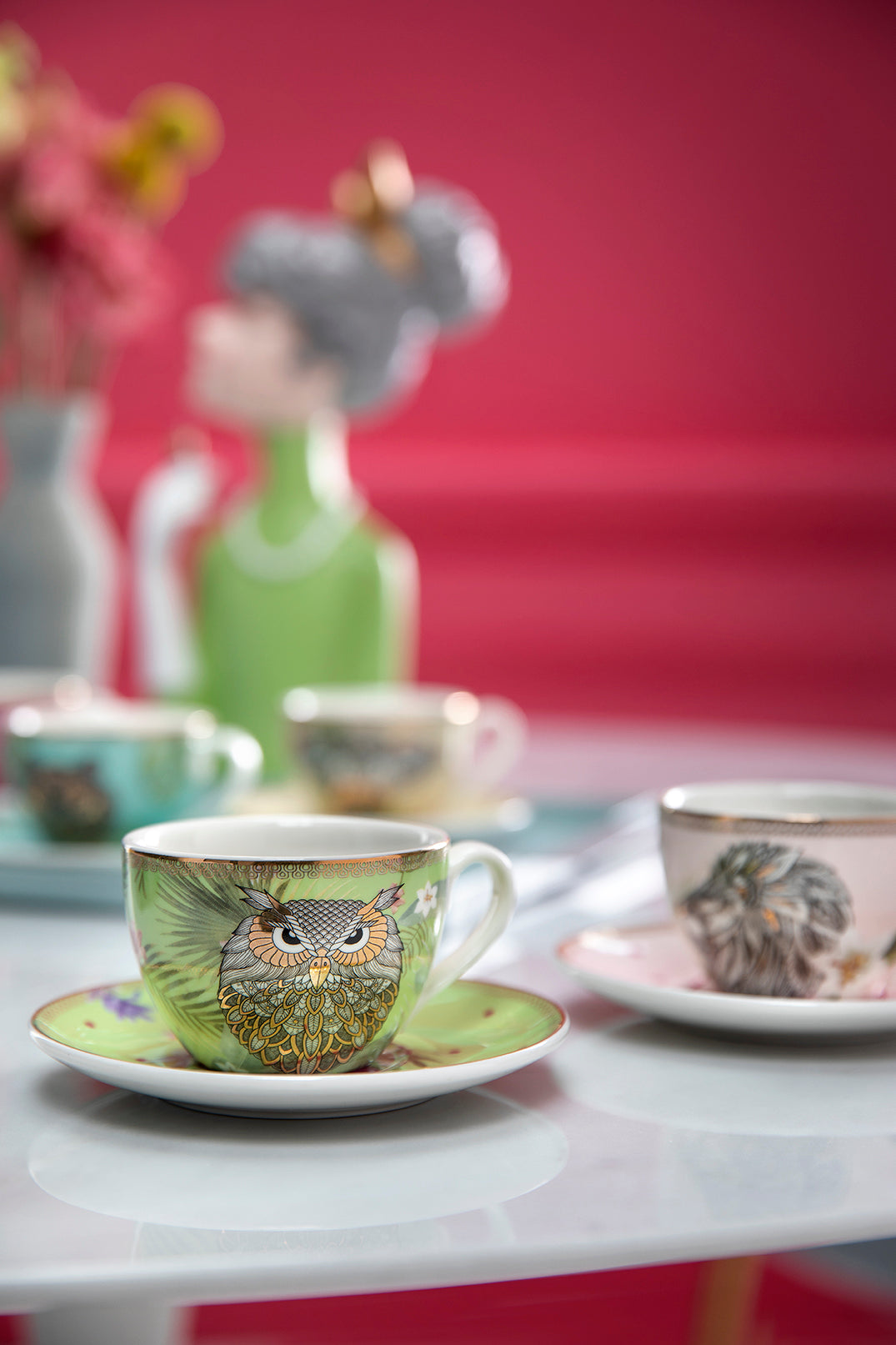 SET 6 TAZZE CAFFÉ ANIMALIER