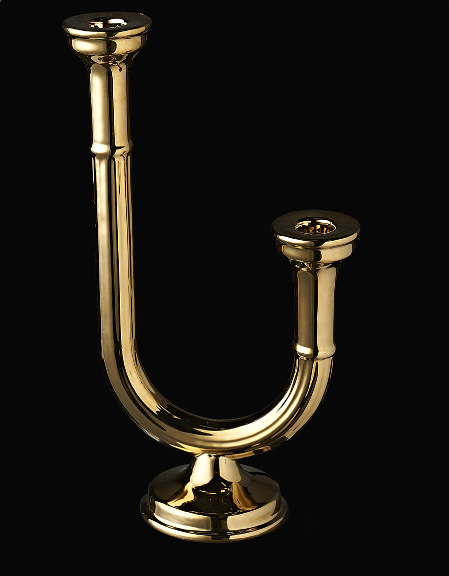 PORTACANDELA ORO 2 BRACCIA ARTÚ