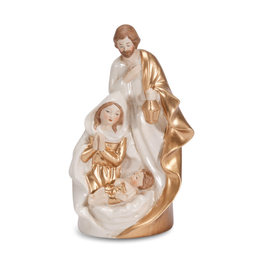 Gold and cream nativity