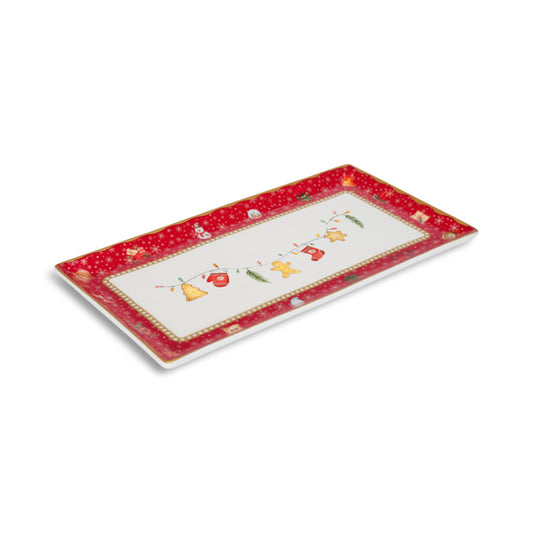 Christmas porcelain tray