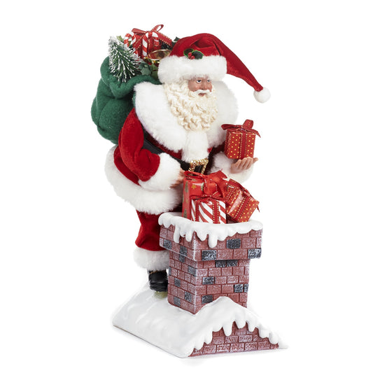 Santa Claus fireplace