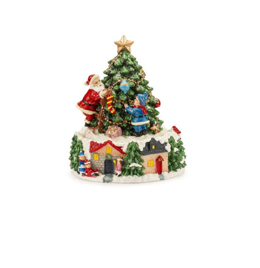 ALBERO BABBO NATALE CARILLON