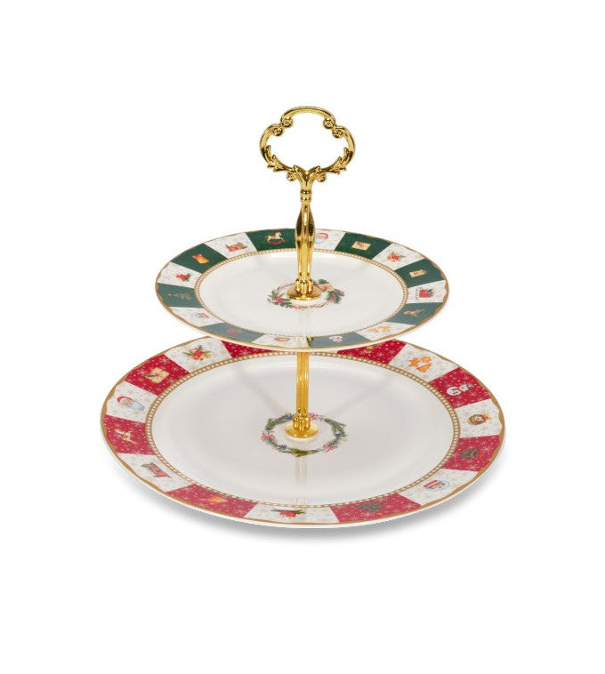 ALZATA 2 PIANI SWEET X'MAS