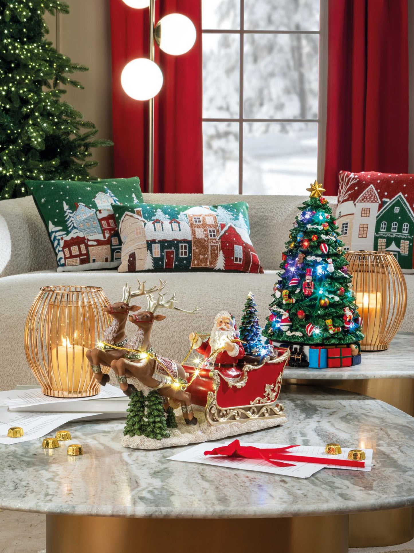 BABBO NATALE IN SLITTA - BABBO NATALE E' QUI!