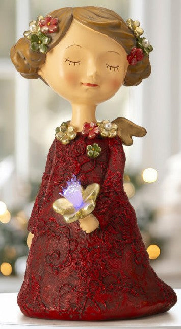 ANGEL GIRL LED ROSSO FIORE