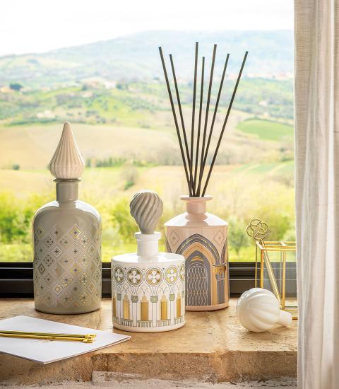 BOTTIGLIA DECORATIVA CON TAPPO 0,50Lt - VENEZIA