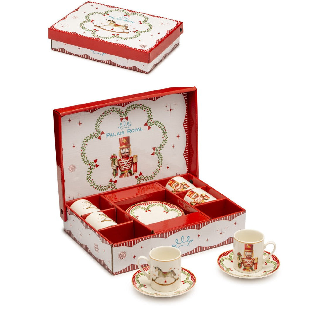 BOX 6 TAZZINE CAFFE' SCHIACCIANOCI