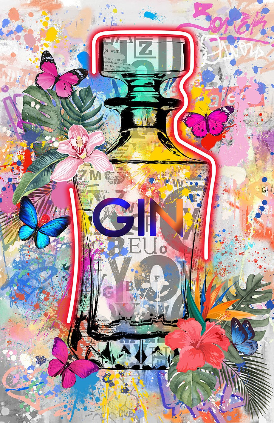 QUADRO LED GIN