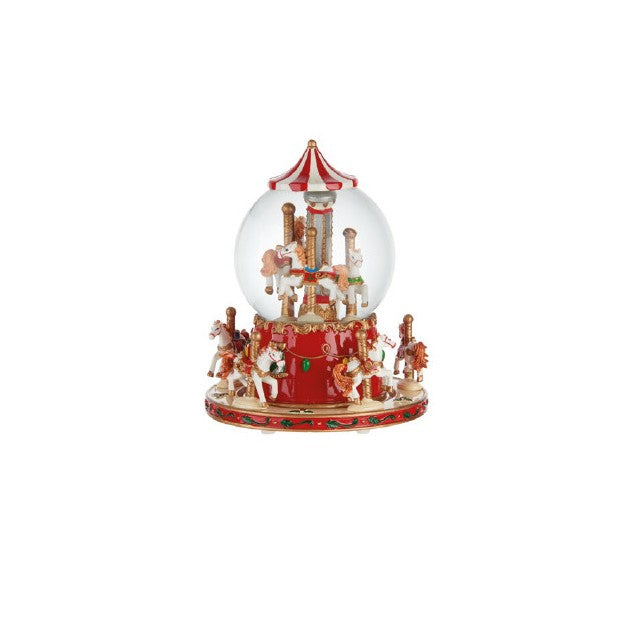 BOULES DE NEIGE CON CARILLON - GIOSTRA