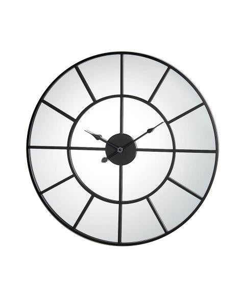 OROLOGIO DA PARETE SPECCHIO E METALLO