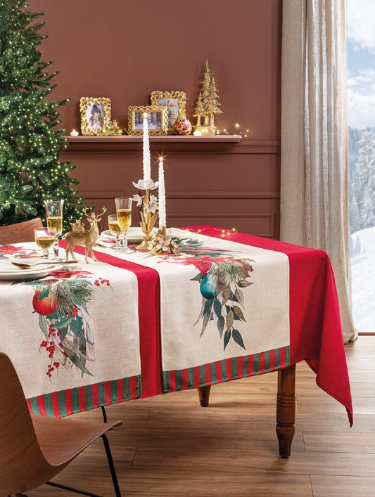 RUNNER ANTIMACCHIA - STELLE DI NATALE