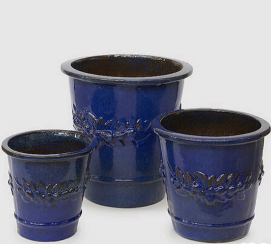 VASO GLAZE ATLAS LIMONI SVASATO set 3PZ