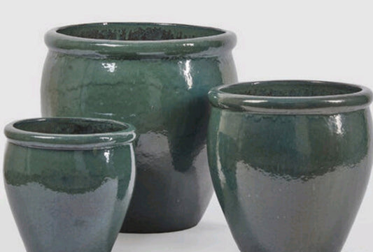 VASO GLAZE BOMBATO set 3PZ